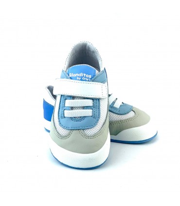 ZAPATILLA RESPETUOSA BLANDITOS MODENA AZUL 25V