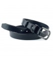 CINTURON PIEL NEGRO FQ-668