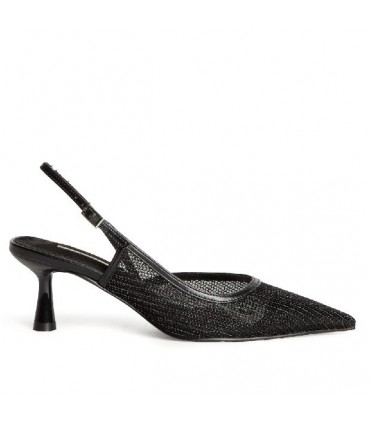 ZAPATO TACON DESTALONADO M5307 NEGRO
