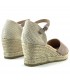 CUÑA CERRADA AMARPIES ACX26484 TAUPE
