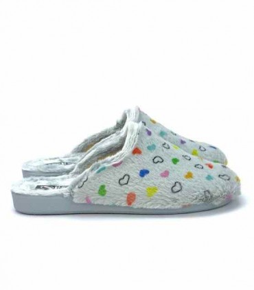 ZAPATILLA CASA PELO 30-379 NIEBLA