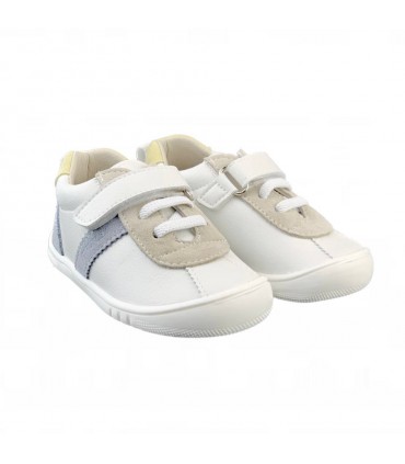 ZAPATILLA RESPETUOSA PIRUFLEX PF411-2 MICRO BLANCO