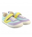 ZAPATILLA RESPETUOSA COQUEFLEX 15515 LAVANDA AGUA AMARILLO