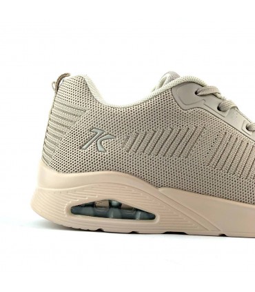 ZAPATILLA DEPORTIVA CONFORT 251415 CHRIS BEIGE