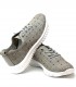 ZAPATILLA LIGERA CORDON ELASTICO AOG28352 PLATA