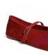 ZAPATO PLANO HEBILLA M5210 ROJO