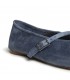 ZAPATO PLANO HEBILLA M5210 AZUL