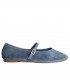 ZAPATO PLANO HEBILLA M5210 AZUL
