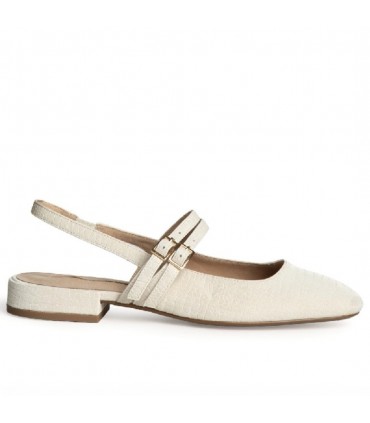 ZAPATO DOS HEBILLAS M5290 BEIGE