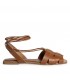 SANDALIA PLANA CUERDAS M5440 CUERO