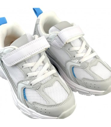 ZAPATILLA CASUAL UNISEX GD5083 BLANCO AZUL