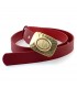 CINTURON PLACA BTST14193 ROJO