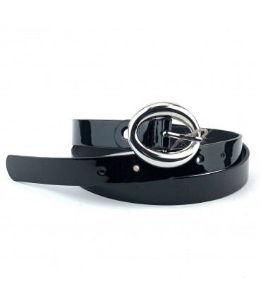 CINTURON PLACA BTST14190 NEGRO