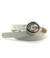 CINTURON PLACA BTST14190 BLANCO
