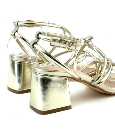 SANDALIA FIESTA MIA F1628 ORO