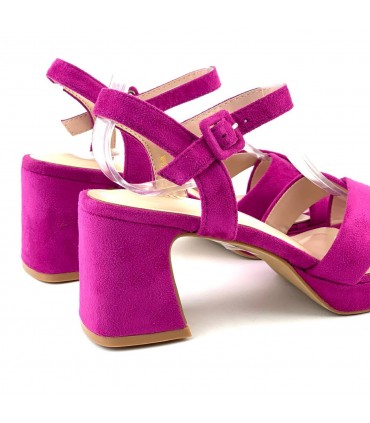 SANDALIA FIESTA TIRA CRUZADA W6920 MORADO