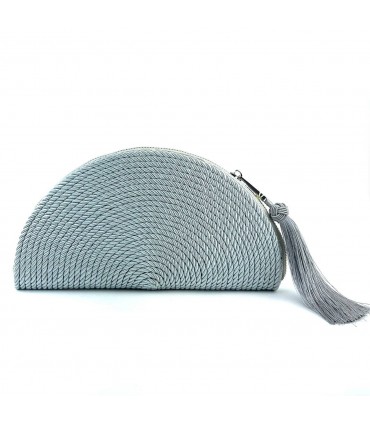 BOLSO FIESTA PLATA CUERDAS AST20564 3