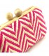 BOLSO FIESTA MADERA RAYAS ROSA AST20540 5