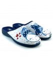 ZAPATILLA CASA CUÑA MUJER JAVER 47-246 MARINO