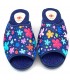 ZAPATILLA CASA MUJER FLORES ALCALDE 5002 MARINO