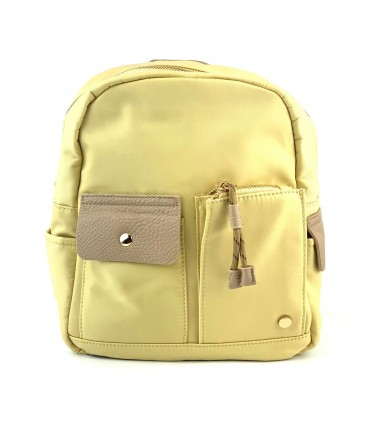 MOCHILA TELA JYL67958 AMARILLO