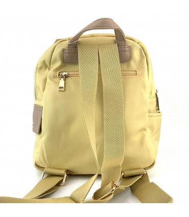 MOCHILA TELA JYL67958 AMARILLO
