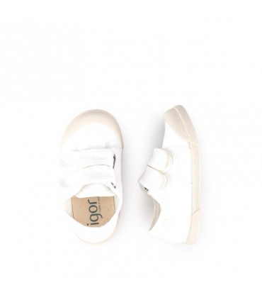 LONA IGOR RESPETUOSA DOS VELCROS S10333-001 BLANCO