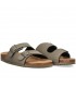 CHANCLA DOS HEBILLAS ETIKA 41012 KAKI