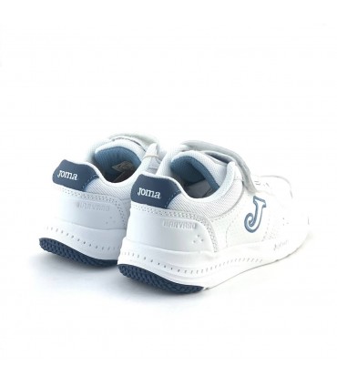 ZAPATILLA JOMA W.HARVARD JR 2543 WHITE NAVY BLUE