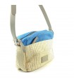 BANDOLERA RAFIA JYL67836  AZUL