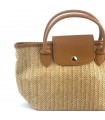 BOLSO RAFIA ASAS KMV309221 BROWN