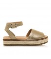 SANDALIA PLATAFORMA MUSTANG C56022 SWEET CHAMPAGNE