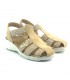 SANDALIA CERRADA AMARPIES ABZ28657 PLATINO