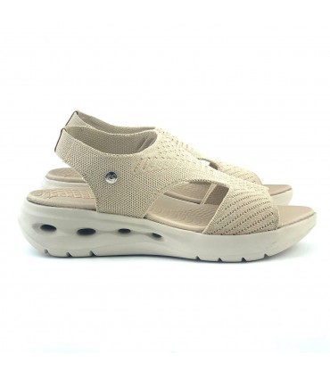 SANDALIA CONFORT AMARPIES ABZ28655 BEIGE