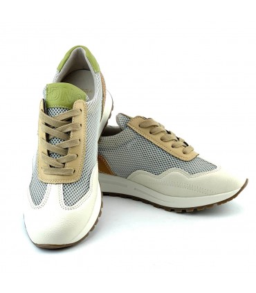 ZAPATILLA CASUAL PICADO D,ANGELA DLH28000 BEIG