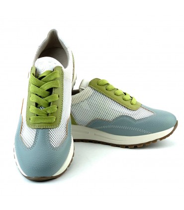 ZAPATILLA CASUAL PICADO D,ANGELA DLH28000 COMBI JEANS