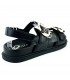 SANDALIA PLATAFORMA ISTERIA 25056 NEGRO