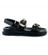 SANDALIA PLATAFORMA ISTERIA 25056 NEGRO