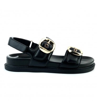 SANDALIA PLATAFORMA ISTERIA 25056 NEGRO