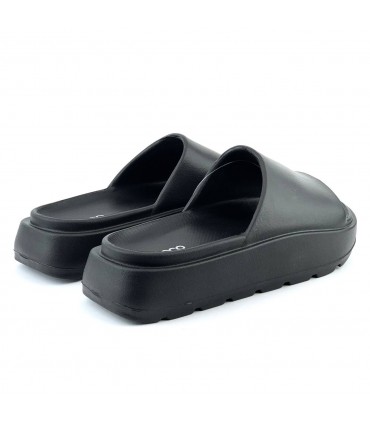 CHANCLA PALA PLATAFORMA GOLF C42-120 NEGRO