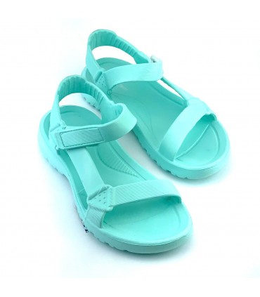 SANDALIA GOMA PORTO 38-429 AQUA