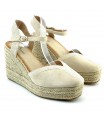 CUÑA CERRADA YNDA TF3395 BEIGE