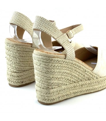 CUÑA CERRADA YNDA TF3395 BEIGE