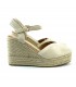 CUÑA CERRADA YNDA TF3395 BEIGE