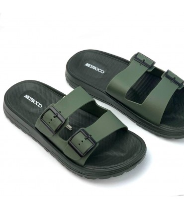 CHANCLA DOS HEBILLAS LAMBER 40-478 KAKI