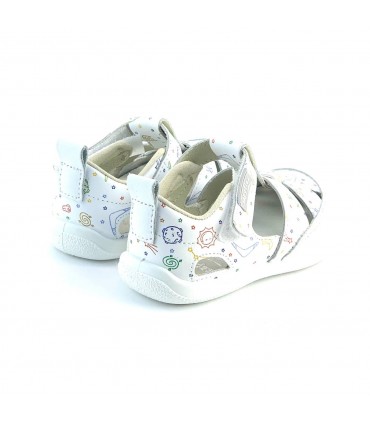 SANDALIA RESPETUOSA ZAPY FLEX AJ202701 ESPINO BLANCO