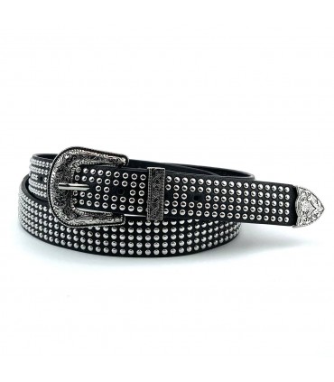 CINTURONES CHAPITAS CY-8046 NEGRO