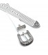 CINTURONES CHAPITAS CY-8046 BLANCO