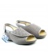 SANDALIA VELCROS CABRERA 5168Y GRIS