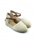 SANDALIA CUÑA CONFORT BEIGE Z5312